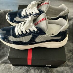 Prada Americas cup sneakers sz9 Authentic